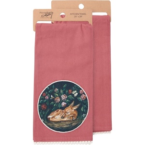 image:imagePrimitives by Kathy Woodland Fawn Kitchen Towel
