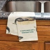 image:imagePrimitives by Kathy Im Not Amoosed Kitchen Towel