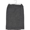 image:imagePrimitives by Kathy Not My Cows Kitchen Towel Stonewashed Black