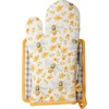image:imagePrimitives by Kathy Watercolor Bee amp Floral Design Oven Mitt amp Pot Holder Kitchen Set