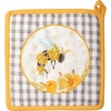 image:imagePrimitives by Kathy Watercolor Bee amp Floral Design Oven Mitt amp Pot Holder Kitchen Set