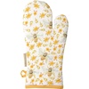 image:imagePrimitives by Kathy Watercolor Bee amp Floral Design Oven Mitt amp Pot Holder Kitchen Set