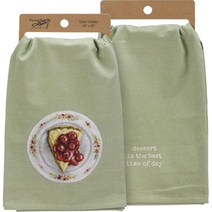 image:imagePrimitives by Kathy Dessert is The Best Time of Day Kitchen Towel