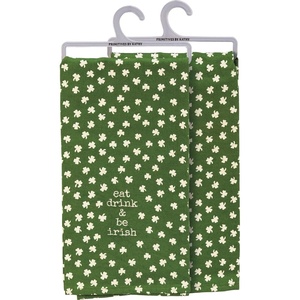 image:imagePrimitives by Kathy Eat Drink amp Be Irish Dish Towel
