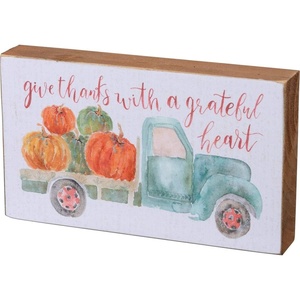 image:imagePrimitives by Kathy HandLettered FallInspired Dish Towel 28 x 28Inch Harvest BlessingsGrateful Heart
