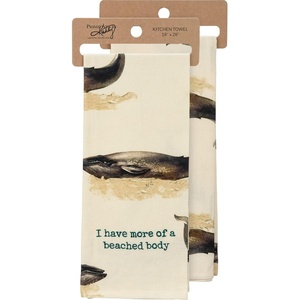 image:imagePrimitives by Kathy Im Not Amoosed Kitchen Towel