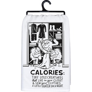 image:imagePrimitives by Kathy Kitchen Towel  Calories Little Creatures LOL Collection