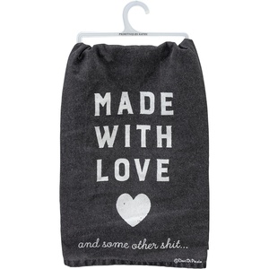 image:imagePrimitives by Kathy Kitchen Towel  Made with Love Small