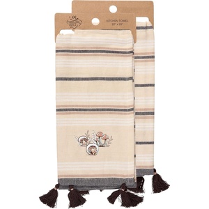 image:imagePrimitives by Kathy Mushrooms Kitchen Towel
