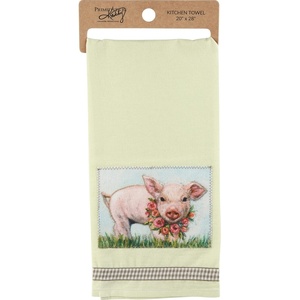 image:imagePrimitives by Kathy Pig and Wreath Kitchen Towel