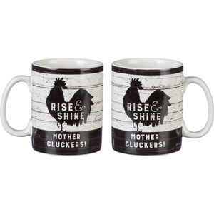 image:imagePrimitives by Kathy Rise amp Shine Mother Cluckers Coffee Mug18 Ounces