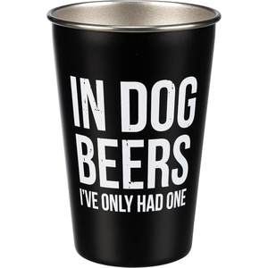 image:imagePrimitives by Kathy Stainless Steel Pint Glass