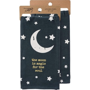 image:imagePrimitives by Kathy The Moon is Magic for The Soul Decorative Kitchen Towel