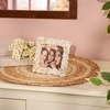 image:imagePrimitives by Kathy Photo Frame Antique Finish Sculpted Floral design adorn this charming vintage style photo framephoto holdernurseryweddinganniversarybirthdaygifttabletopdeskbedroom decorGarden