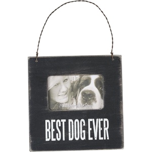 image:imagePrimitives by Kathy 21491 Mini Box Frame 45 x 45Inches Best Dog EverMini Hanging Frame