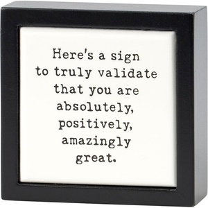 image:imagePrimitives by Kathy Truly Amazing Box Sign Mini