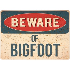 image:imagePrimitives by Kathy Wall Decor  Beware Of Bigfoot