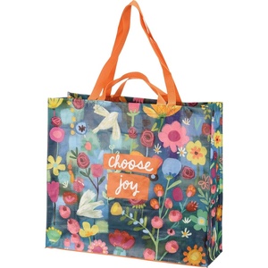 image:imagePrimitives by Kathy Choose Joy Shopping Tote Bag