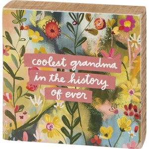 image:imagePrimitives by Kathy Coolest Grandma In The History Of Ever Home Dcor Sign