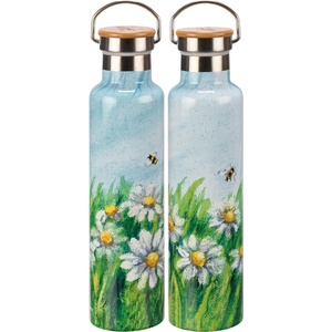 image:imagePrimitives by Kathy Daisies 25Ounce Insulated Stainless Steel Bottle