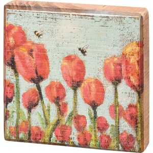image:imagePrimitives by Kathy Red Tulips Home Dcor Sign