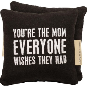 image:imagePrimitives by Kathy Sparrow Decorative PillowBlack
