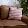 image:imagePrimitives by Kathy Pillow Stripe 15 x 15 Red and White
