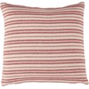 image:imagePrimitives by Kathy Pillow Stripe 15 x 15 Red and White