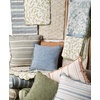 image:imagePrimitives by Kathy Pillow with Decorative Cover from Our Lake amp Cabin Collection displaying a Rustic Green Brown and Orange Stripe Pattern on the Front Inspired by Vintage Cabin Home dcorGreen