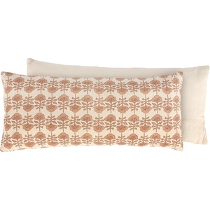 image:imagePrimitives by Floral Bolster Pillow Vintage Floral Pattern in a Cottage core Style Removable Zipper Cover Neutral Colored Home Accent for Any Room Coordinate with Our Other Cottage core Items