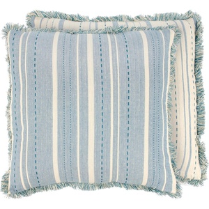 image:imagePrimitives by Kathy Blue PillowStriped 20 x 20