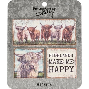 image:imagePrimitives by Kathy Farm Friends Magnet Set425 x 175  2 x 2  Card 5 x 6