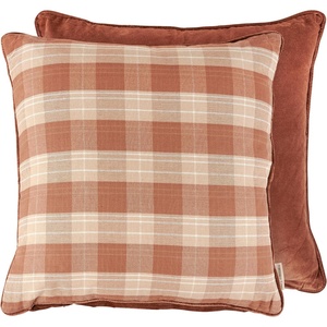 image:imagePrimitives by Kathy PillowBrown Tartan 20 x 20 Fall Multicolor