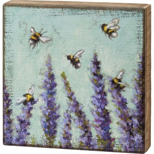 image:imagePrimitives by Kathy Bee Themed Home Dcor Sign 10 x 10 x 175 Lavender