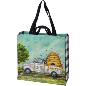 image:imagePrimitives by Kathy Buzz Bee Honey Farm Market Tote Bag