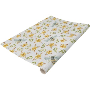 image:imagePrimitives by Kathy Floral Bees Decorative Paper Runner