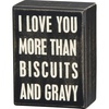 image:imagePrimitives by Kathy 22213 Classic Box Sign Biscuits Neutral