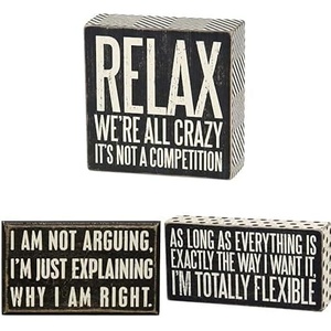image:imagePrimitives by Kathy 25172 5 x 5Inch Box Sign 20515 5 x 3Inch Box Sign amp 27260 8 x 4Inch Polka Dot Box Sign Bundle