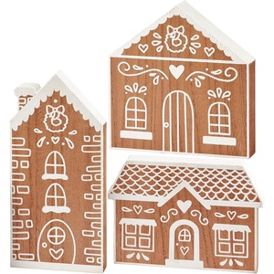 image:imagePrimitives by Kathy Gingerbread House Chunky Sitter Set