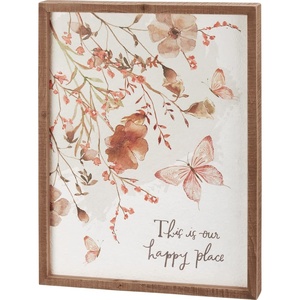 image:imagePrimitives by Kathy This Is Our Happy Place Home Dcor Sign Set