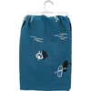 image:imagePrimitives by Kathy Lake Life Cuz Beaches Be Salty Decorative Kitchen Towel