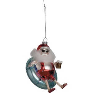 image:imagePrimitives by Kathy Glass Ornament  Santa Floaty