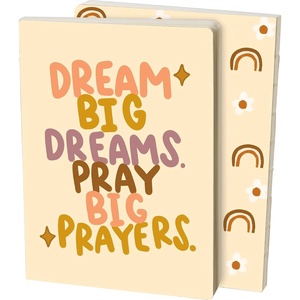 image:imagePrimitives By Kathy 112600 Dream Big Dreams Pray Big Prayers Journal 725inch Height