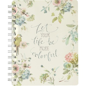 image:imagePrimitives by Kathy Let Your Life Be More Colorful Spiral Notebook