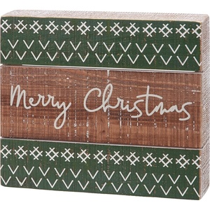 image:imagePrimitives by Kathy Merry Christmas Home Dcor Sign