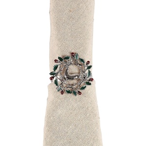 image:imagePrimitives by Kathy Napkin Ring  Vintage Reindeer