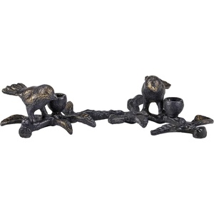 image:imagePrimitives by Kathy Birds On Limb Candle Holder Rustic