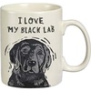 image:imagePrimitives by Kathy I Love My Goldendoodle DoubleSided Mug 20OunceBlack Lab