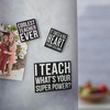 image:imagePrimitives by Kathy Nurses Rock Magnet Set4 x 3  2 x 2  Card 5 x 7