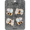 image:imagePrimitives by Kathy Rustic Theme Featuring Bees Decorative Magnet Set